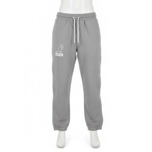 Kangol Mens Joggers Grey Snap Button Sides Elastic Waist Drawstring, Size M, New